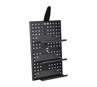 kowaku Pegboard Panel for Gear Wall Organizer Practical with Shelf Bike Equipment Storage Rack for Riding Helmet Shop Shoes