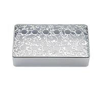 kowaku Pickup Cover Humbucker Guitar Pickup Cover Replacement Pickup Housing Parts for Guitar Makers Music Lessons Rehearsal Room, Silver