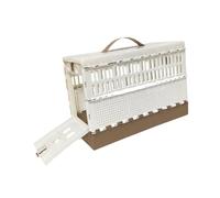 kowaku Pigeon Cage Transport Box Pigeon Travel Carrier Side Door for Travel Trip Competition, 12.60inchx8.66inchx5.91inch