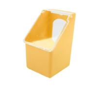 kowaku Pigeon Feeder, Dove Bird Feeding Case Waterer, Food Storage Case Hanging Box for Chickens Canaries Parrots Ducks Parakeet, Coffee