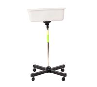 kowaku Ping Pong Ball Collector Equipment Movable Multi Ball Storage Stand with Case Portable Golf Ball Storage Basin for Badminton