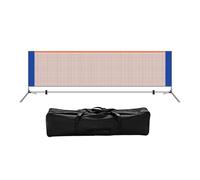 kowaku Portable Pickleball Net System with Stainless Steel Frame with Carry Bag for Beach, 3.1m