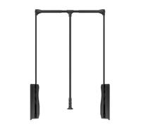 kowaku Pull-Down Wardrobe Rail | Wardrobe Organizer Clothing Rail, Space-Saving, Hardware, for Tall Cabinets, for Width 700-9300mm