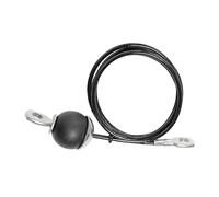 kowaku Pulley System Cable Home Gym Cable 5mm Replacement Steel Wire Rope Workout Attachment Lifting Practical Fitness Pulley Cable, 3.5m
