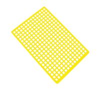kowaku RC Car Window Luggage Net Cargo Net Simulation Photo Props Creative Vehicles Toy Accessories Rubber for 1:6 1:14 1:7 Crawler, yellow