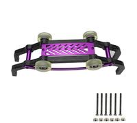 kowaku Rc Roll Cage Rc Roll Cage Protector Roll Bar Frame Guard With Nylon And Fiber Construction For Stable Support During Fast Cornering Suitable for 1/16 Models Trail Courses Weekend Runs, Purple