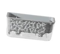 kowaku Rectangular Self Watering Planter Garden Window Sill Planter Flower Pot for Patio, gray