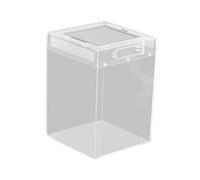 kowaku Reptile Terrarium Habitat Cage Portable Clear Reptile Breeding Box Container for Frog Tortoise Terrapin Crayfish Turtle, L