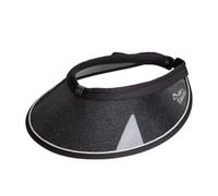 kowaku Riding Helmet Visor with Mesh Panel Equestrian Helmet Visor for Horse Riders, Silver, One Size