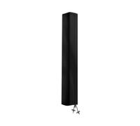 kowaku Rotary Clothesline Cover Waterproof Rotary Washing Line Cover Weatherproof for Garden, Backyard, Patio , Black , 15 15 160CM
