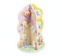 kowaku Rotating Activity Tree Early Learning Educational Busy Toy Multi-Sensory Wooden Busy Board for Preschool