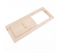 kowaku Sauna Ventilation Inlet Air Vent Cover Grille Register Louver Wooden Construction For Guided And Neat Built suitable for home sauna rooms spa cabins steam areas relaxation