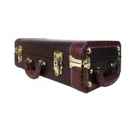 kowaku Saxophone Case, Carrying Bag, Gig Bag with Locking System, Thick Foam Lining for Musicians, Lessons, Concerts, brown