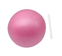 kowaku Small Pilates Ball Fitness Yoga Ball for Kids Rhythmic Gymnastics Ball Workout Ball for Gymnastics Squishy Improves Balance, Pink