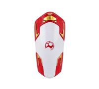 kowaku Soccer Shin Guards Padded Guarding Gear Well-Fitting, Array, Red