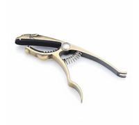 kowaku String Clip Capo Clamp Guitar Trigger Clip With Aluminum Alloy Build And Clean Ringing Notes For Changes Suitable For Multi Instrument Bands And Solo Acts, Gold
