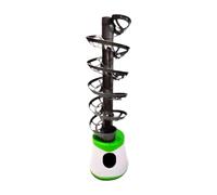 kowaku Table Tennis Training Robot Ping Pong Balls Launcher Accessories Automatic Pitching Machine for Indoor Beginner Fitness Men, 9 Fairways