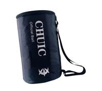 kowaku Tennis Ball Cart Bag Collector Carrying Black Container for Teaching Large Capacity Sturdy Pickleball Retriever Accessory, Normal