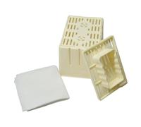 kowaku Tofu Making Tofu Press Tofu Maker Tofu Container Efficient Water Removal for Consistent Texture and Cotton Construction Suitable for Home Cooking Vegetarian Meals DIY Soy Foods
