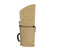 kowaku Training Sleeve Dog Bite Preventive Arm Barrier Jute Hands-On Control Functional Design Suitable for Training Outdoor Use, Yellow Twill Jute