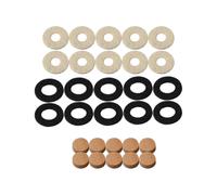 kowaku Trumpet Top Cap Felt Pads Trumpet Repair Kit Professional Practical Drain Valve Cork Pads Trumpet Valve Washers for Cornet