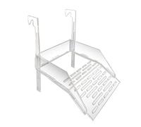kowaku Turtle Basking Platform Breeding Resting Terrace Fish Tank Accessory Tortoise Ramp Bask Terrace for Small Reptiles Bearded Dragon Turtles, M