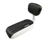 kowaku Two-Wheeler Rear Passenger Seat Cushion Waterproof Rear Bike Seat with Backrest Supportive for Kids, Everyday Pedaling