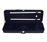 kowaku Violin Case 4 Core Keywords Case Box Bag Shell with Built in Hygrometer and Foam Cushion Oxford Cloth Surface Lightweight with Two Straps Suitable for rehearsals Lessons Travel Performances