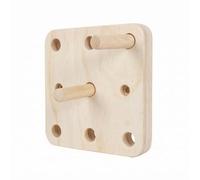 kowaku Wall-Mounted Finger Board Smooth Finish Fingerboard Training Tool Recovery and Therapeutic Hand Grip Strengthener
