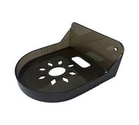 kowaku Wall-Mounted Security Camera Support with Gutter Mount for Office, Clear Black