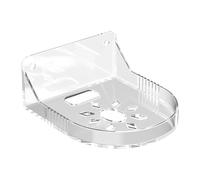 kowaku Wall-Mounted Security Camera Support with Gutter Mount for Office, Clear White