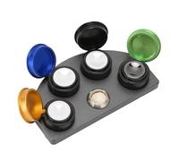 kowaku Watch Oil Cup Stand Repair Tool Lightweight Reusable Multifunctional Watch Cup Holders Watches Oil Tool for Repairing, 5 Oil Dishes