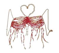kowaku Women Body Chain Bra Stylish Bikini Jewelry for Music Festivals Holidays Beach