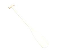 kowaku Wooden Canoe Paddle Boat Oar Lightweight Convenient Canoeing DIY Kayaking Portable Boating Ergonomic Grip Boat Paddle, Round Tail