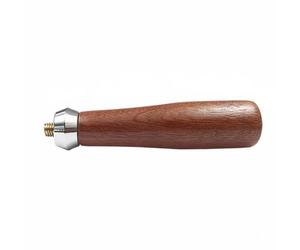 kowaku Wooden Handle Portafilter Handle Grip Replacement Bottomless Espresso Machine Accessory Coffee Strainer Handle Threaded 10mm Solid Wood Comfortable, Rosewood