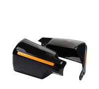 KOWNIT Black ABS Plastic, Steel Motorbike Hand Guards For Royal Enfield Himalayan 400 411 650 BS6 Motorcycle Accessory Hand Guard Protector (Front)