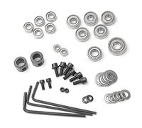 KOWOOD 14 Pieces Router bit Bearing Replacement Set (for: 15B 24Z 30B 40Z)
