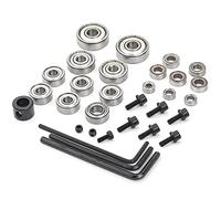 KOWOOD 24 Pieces Router bit Bearing Replacement Set KA-001 (for: 12B 12P 15M 15Plus 24A 24X(B) 35B 40A 70A)