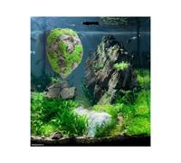 KOWVOWZ Natural Shape Floating Rocks Fish Tank Decorations, Painted Moss Aquarium Decorations, Avatar Pandora Float Islands Landscape Fish Tank Accessories (L)