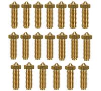KOYOFEI 20PCS Brass Nozzle Kit for Kobra 2, 3D Printer Accessories 8PCS 0.4mm, 3PCS 0.2mm, 0.6mm, 0.8mm, 1.0mm Brass Nozzles Kit for Kobra 2 Neo, Kobra 2 Pro/Plus/Max