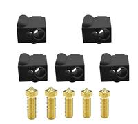 KOYOFEI 5PCS 0.4mm Nozzles and 5PCS Silicone Socks for Anycubic Vyper and Kobra Max
