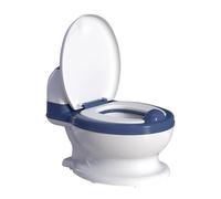 Potty Training Toilet, Realistic Potty Training Seat, Toddler Potty Chair with Soft Seat, Removable Potty Pot, Toilet Tissue Dispenser and Splash Guard, Non-Slip for Toddler& Baby& Kids