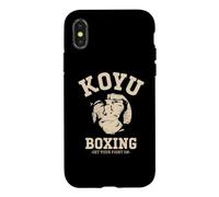 Koyu Boxing - Get Your Fight On - For Boxers, Training Case for iPhone X/XS