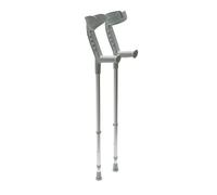 Kozee Komforts Adult Height-Adjustable Crutches - Lightweight and Versatile Walking Aid with 11 Shaft Adjustments and 4 Handle Adjustments - Supports up to 150kg! - Open Cuff