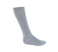 Kozee Komforts Diabetic Socks - Soft Cotton Socks with Hand-Linked Seams, Loose Tops, and Anti-Bacterial Properties for Delicate and Sensitive Feet - Ladies (Pack of 3) Size 5-8 in Grey