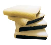 Kozee Komforts Polyester Fleece Top Wheelchair Cushion - Perfect for Wheelchairs, Cars or Home - High Density Foam, Removable Washable Cover, Water-Resistant Vinyl Underside - Size 20" x 16" x 2"