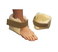 Kozee Komforts Polyester High Pile Fleece Heel Protectors - Provide Soft and Comfortable Relief for Heel Pressure and Bed Sore Prevention in Delicate Heels - Sold as a Pair