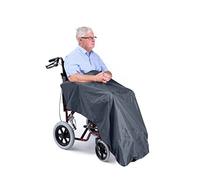 Kozee Komforts Summer Waterproof Leg Cover - Lightweight and Easy-to-Use Leg Protection for Wheelchair and Mobility Scooter Users - Grey