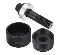 Kozelo 1-1/2 Inch Manual Knockout Punch Kit with Bearing|Alloy Steel Heavy Duty Knock Out Box Conduit Hole Cutter Set for Electrical Box Sheet Metal Steel Sink