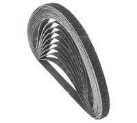 Kozelo 10 Pack Sanding Belts 13mm x 533mm 40 Grit Silicon Carbide Abrasive Belt Sander Paper for Belt Sander Metal Grinding Wood Working Weld Rust Removal